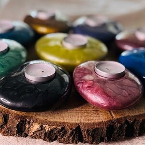 Colorful Tealight Candle Holders